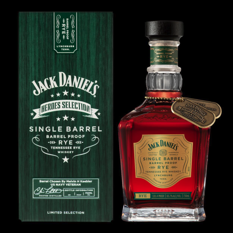 Jack Daniel’s Celebrates Military with Launch of Limited Edition Heroes Selection Single Barrel Barrel Proof Rye Whiskey